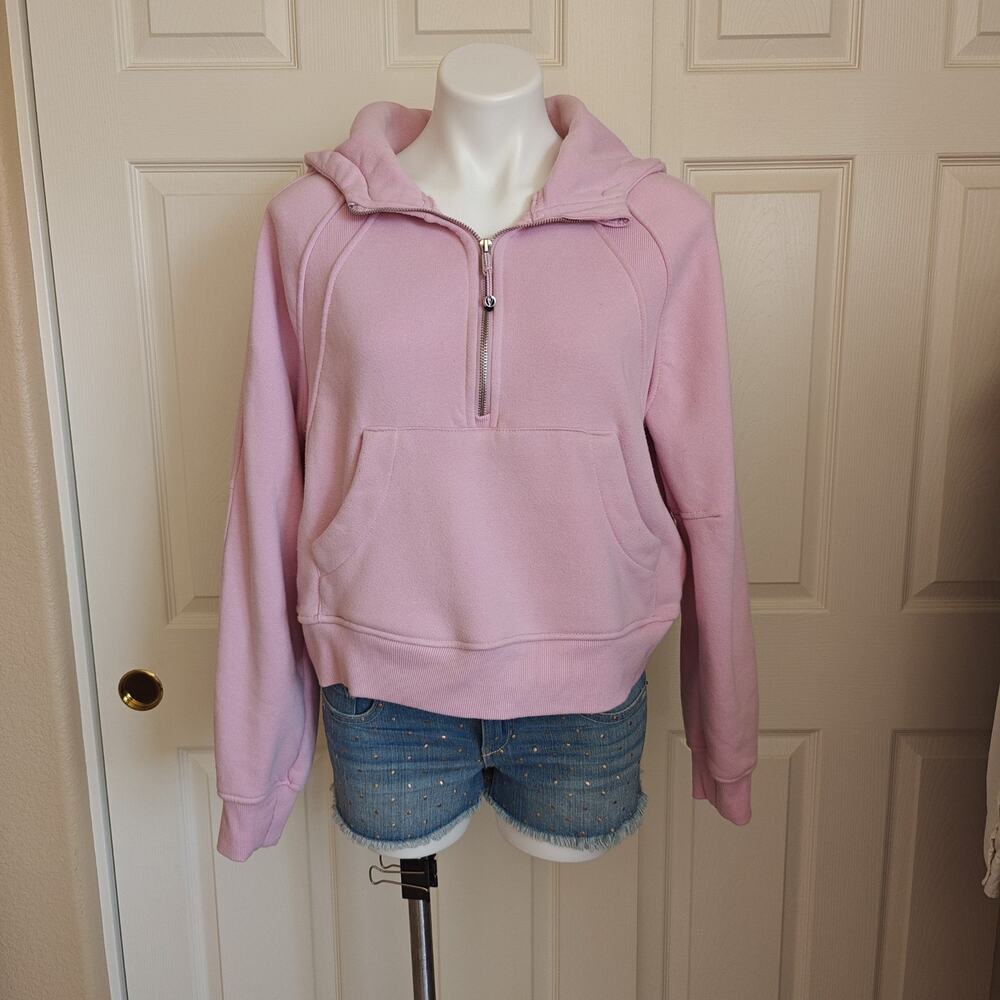 Manifest Offline cropped oversized 1/4 zip hoodie sz M